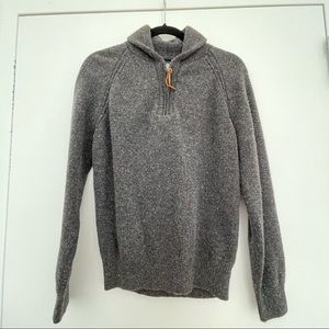 Men’s J. Crew Quarter Zip Sweater